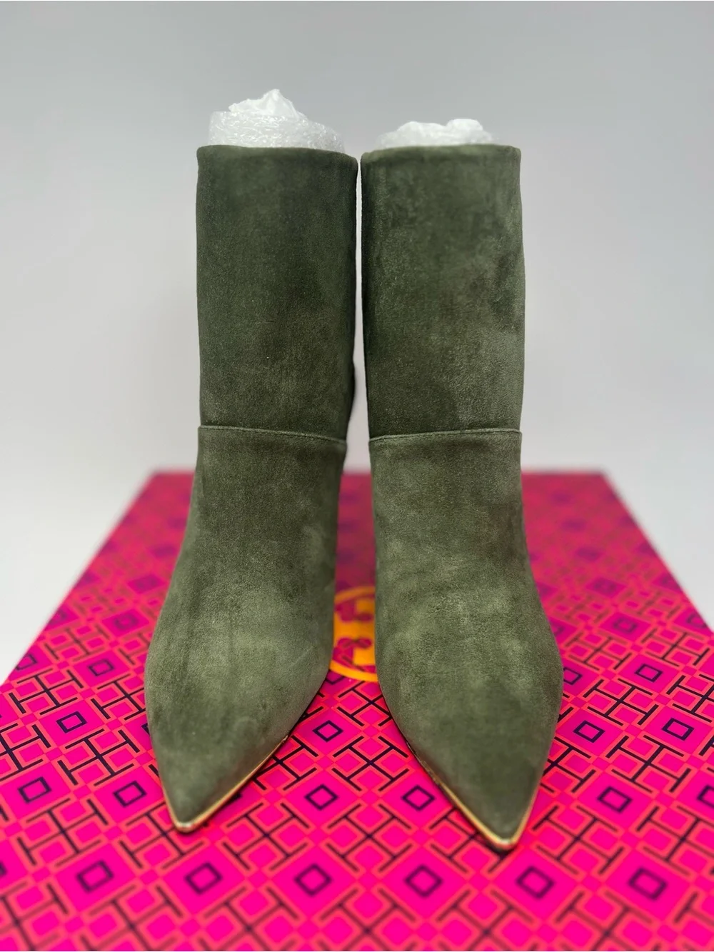 Tory Burch Lila Suede Boots Size 6